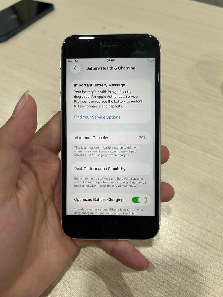 Apple iPhone SE 2020 64GB Trắng. Mua bán Điện thoại tại Quận Bình Thạnh Tp Hồ Chí Minh được đăng bởi Tran Thanh Nhut hình 1
