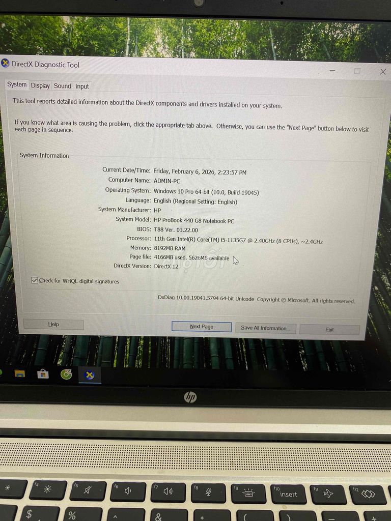 HP ProBook 440 G8 i5-1135G7 16GB. Mua bán Laptop tại Thành phố Thủ Đức Tp Hồ Chí Minh được đăng bởi kunn hình 1