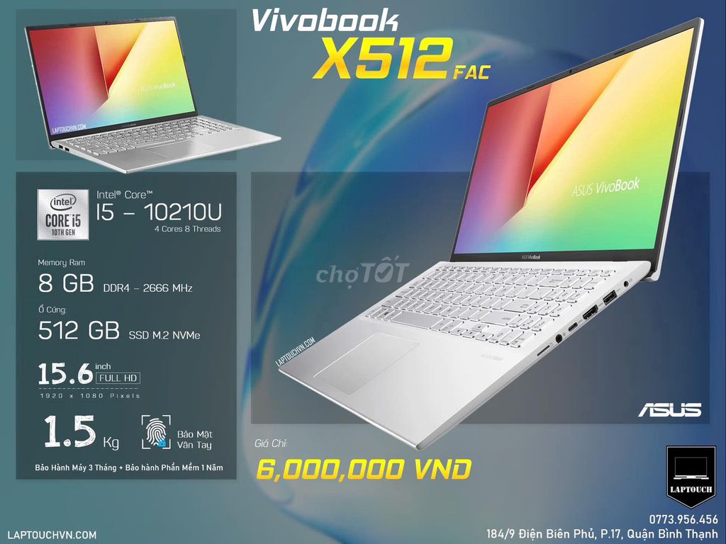 Asus Vivobook X512FAC I5-10th