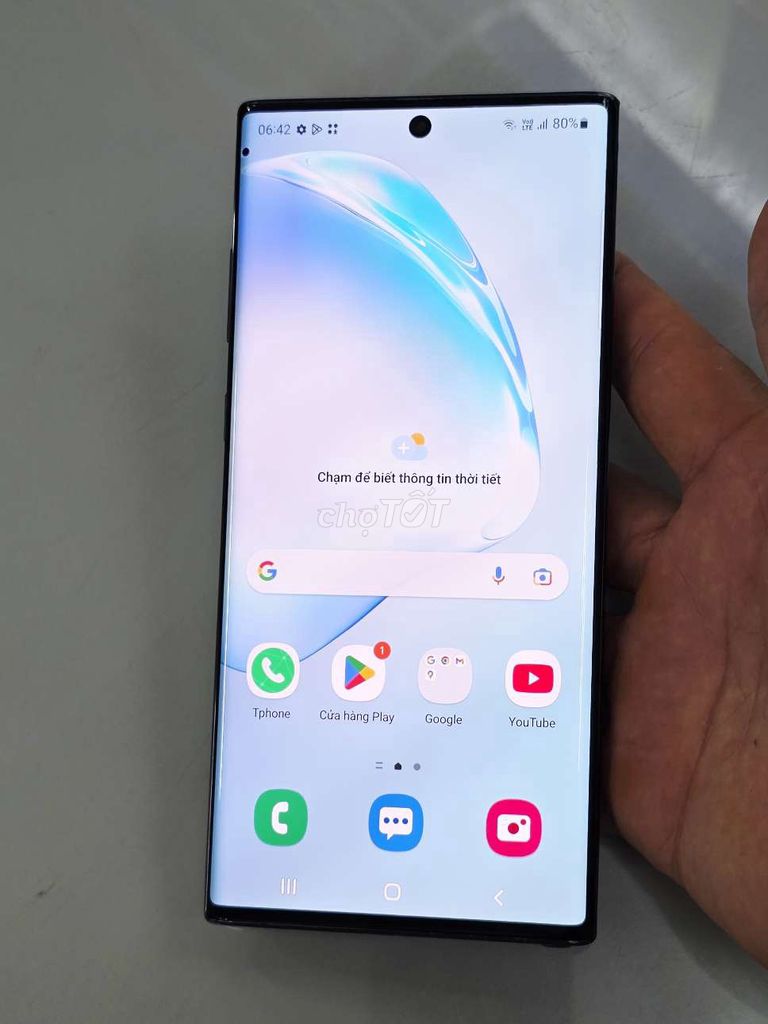 Samsung Note 10 Plus 5G đẹp. Mua bán Điện thoại tại Quận Cầu Giấy Hà Nội được đăng bởi chú Hùng 60t 163HQV hình 1