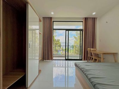 [Q2] Studio Đảo Kim Cương| Full Nội Thất Ban Công Giáp Mai Chí Thọ🌈