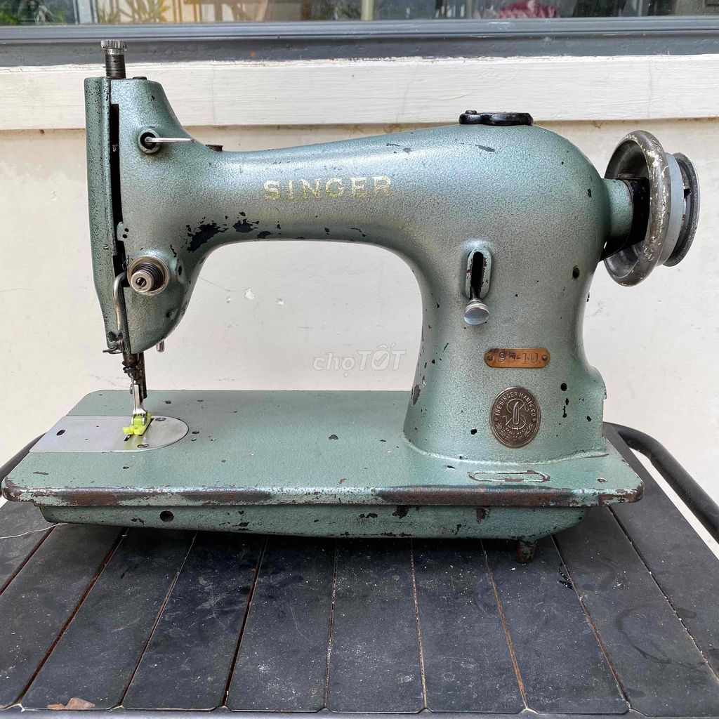 Máy may Singer 95-10 Xanh rêu. Mua bán Đồ chuyên dụng, Giống nuôi trồng tại Thành phố Nha Trang Khánh Hòa được đăng bởi union special hình 1