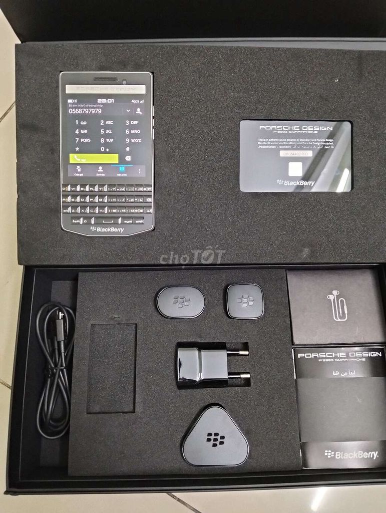 BlackBerry P"9983 Cacbon_ Fullbox. Mua bán Điện thoại tại Thành phố Thủ Đức Tp Hồ Chí Minh được đăng bởi Anh Tuấn Trần hình 1
