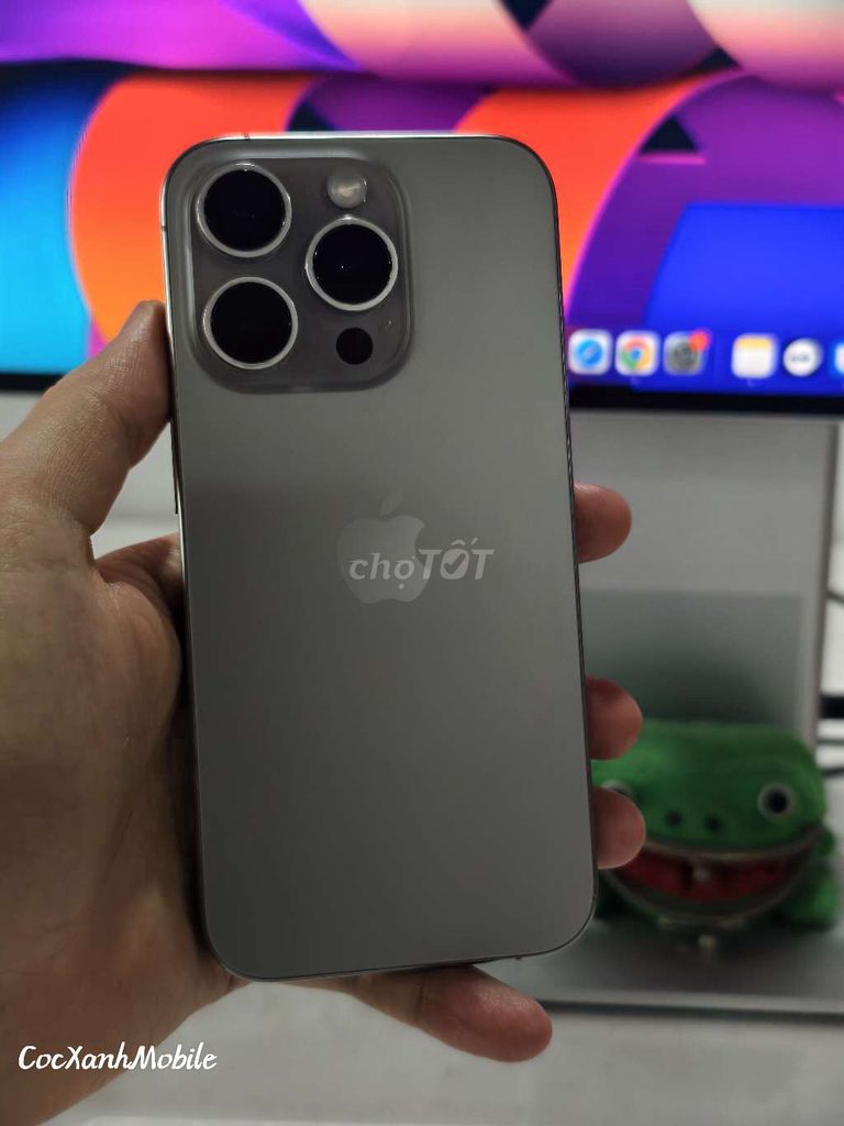 iPhone 15 Pro 256GB Quốc Tế khay sim, zin áp. Mua bán Điện thoại tại Quận Liên Chiểu Đà Nẵng được đăng bởi Minh Hiệp CócXanhMobile hình 1