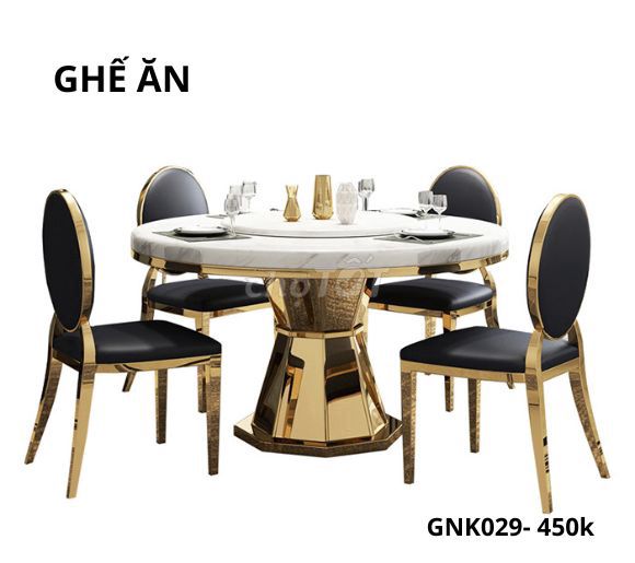 Thanh lý ghế ăn Kim loại Da Sang trọng Hiện đại. Mua bán Bàn ghế tại Quận Hà Đông Hà Nội được đăng bởi TỔNG KHO THANH LÝ hình 1
