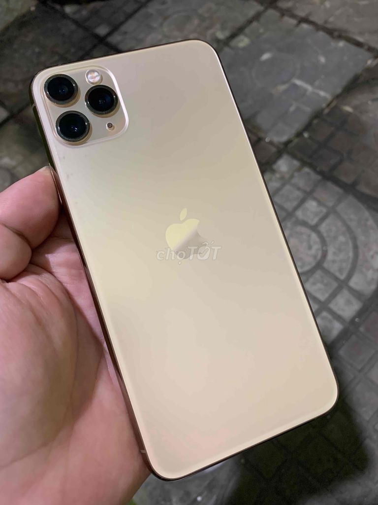 iphone 11 Pro Max quốc tế Mỹ zin keng vàng Gold