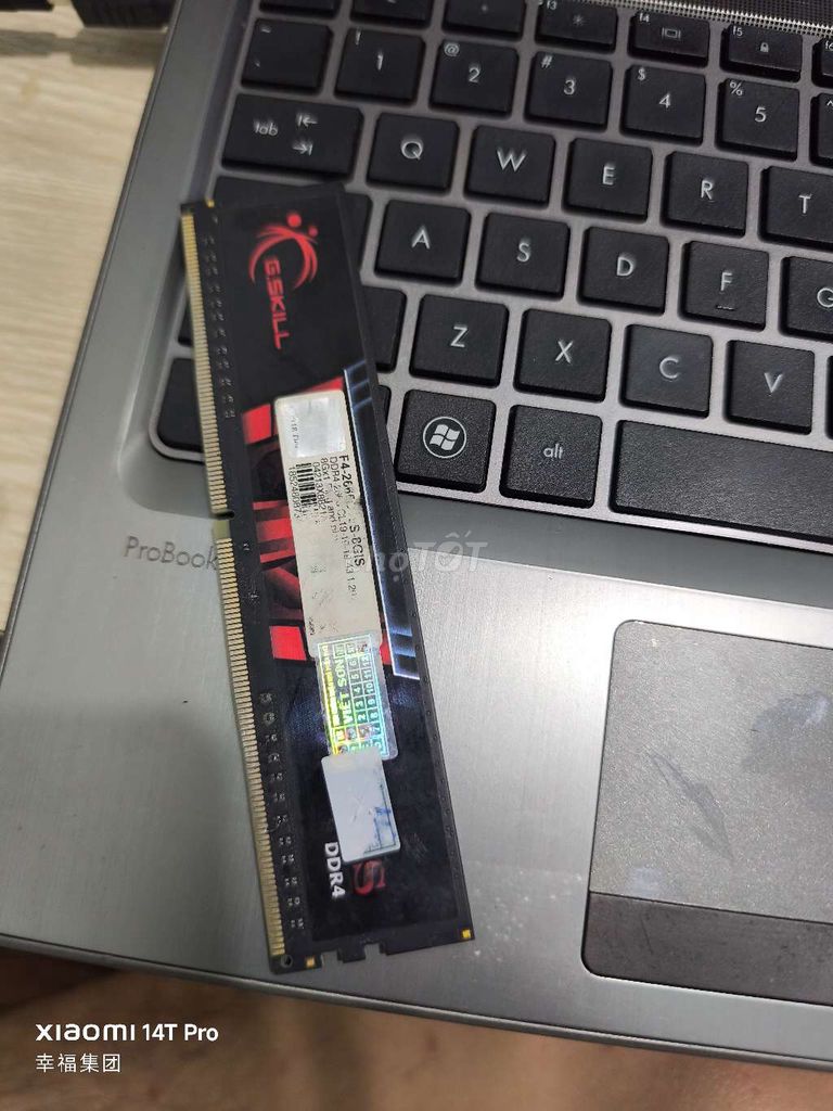 RAM G.Skill 8GB DDR4 2666MHz. Mua bán Linh kiện (RAM, Card...) tại Huyện Long Hồ Vĩnh Long được đăng bởi Đồ cũ thanh lý hình 1