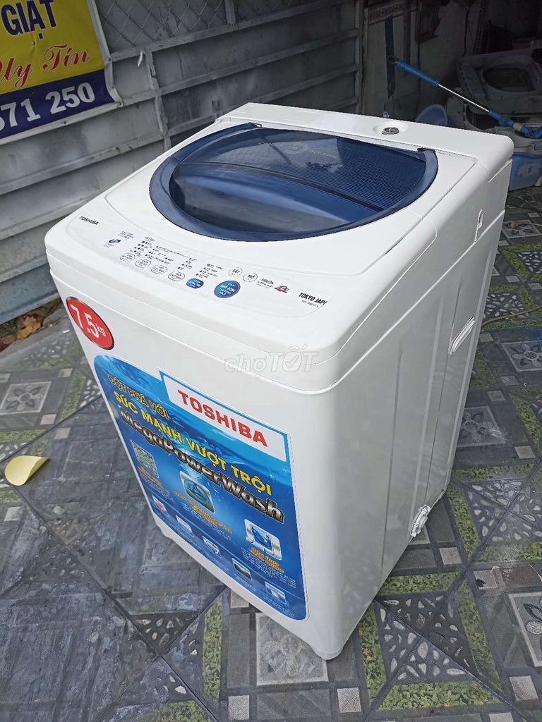 máy giặt toshiba 7,5kg