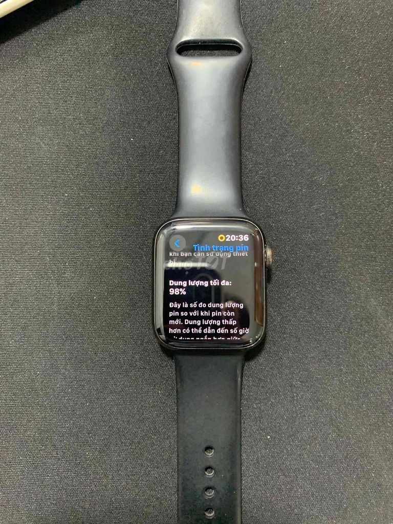 Apple Watch Series 6 Đen. Mua bán Thiết bị đeo thông minh tại Thành phố Dĩ An Bình Dương được đăng bởi Bùi Hưng hình 1