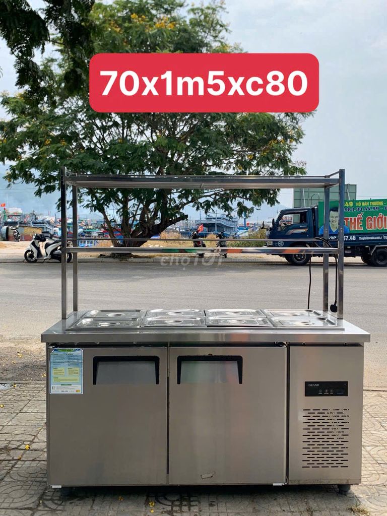 thanh lý bàn lạnh salad 1m5. Mua bán Tủ lạnh tại Quận Sơn Trà Đà Nẵng được đăng bởi thế giới đồ cũ đà nẵng hình 1