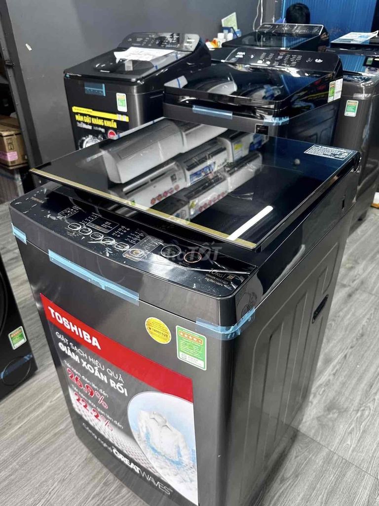 Máy giặt Toshiba 10kg. Mua bán Máy giặt tại Thành phố Biên Hòa Đồng Nai được đăng bởi Lê Hiếu Điện Máy Trả Góp hình 1
