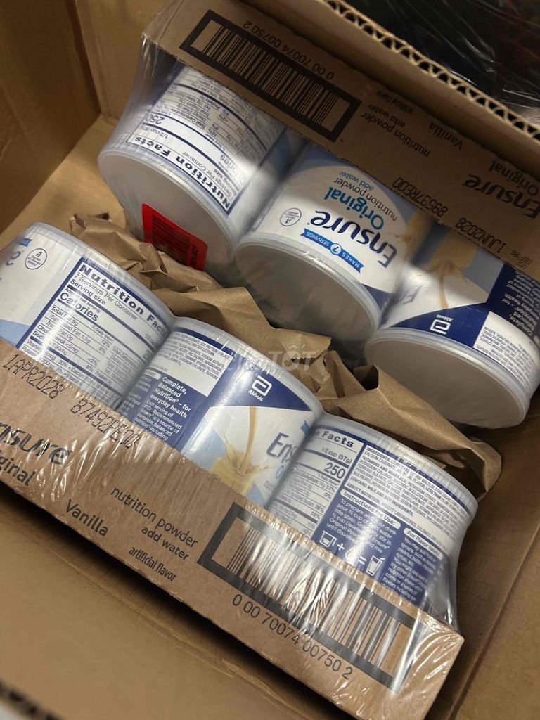 Sữa bột Ensure Vanilla Mỹ 400g. Mua bán Đồ ăn, thực phẩm và các loại khác tại Quận Tân Bình Tp Hồ Chí Minh được đăng bởi Ngọc Mai hình 1