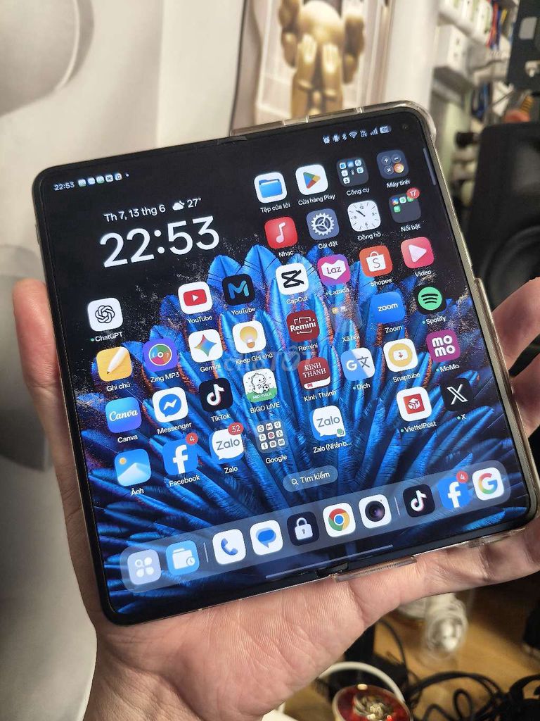 OPPO Find N3 Vàng 16GB/512GB Giao lưu. Mua bán Điện thoại tại Thành phố Thủ Đức Tp Hồ Chí Minh được đăng bởi HD MEDIA HCM hình 1