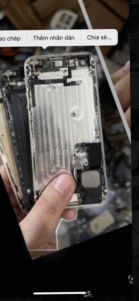 vỏ iphone 5 98-99% đủ nút dây đẹp gold trắng. Mua bán Linh kiện (RAM, Card...) tại Quận Tân Phú Tp Hồ Chí Minh được đăng bởi Trương Hiệp hình 1