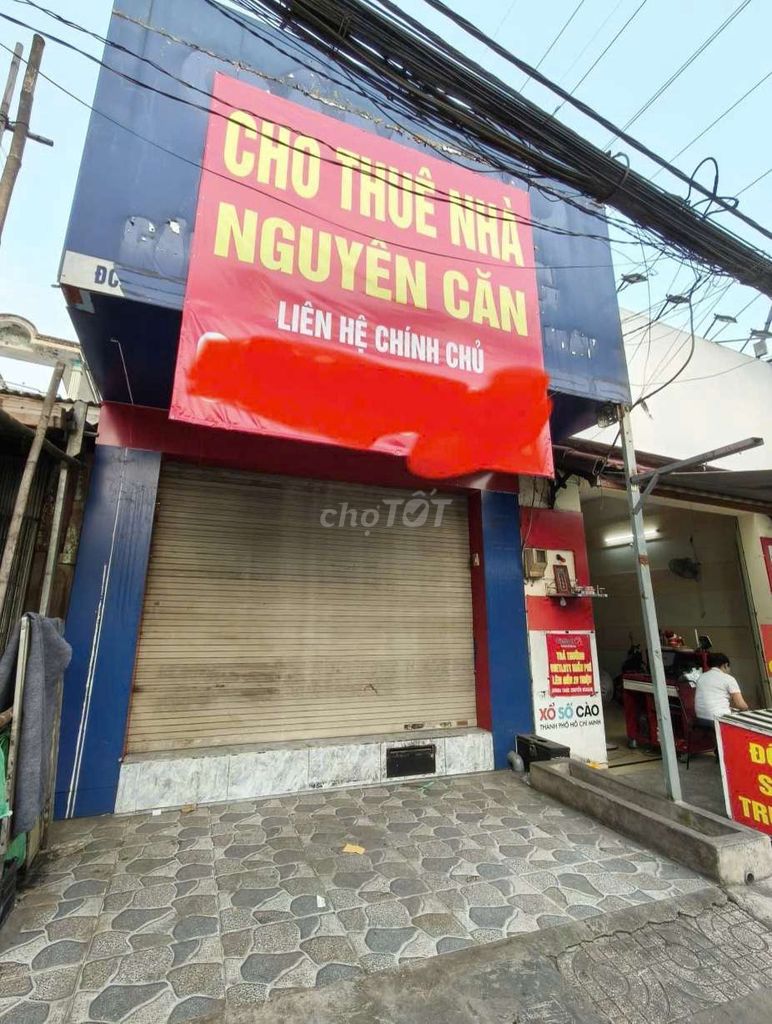 Cho thuê nhà Mặt tiền Quốc Lộ 50- gần Chợ Nhị Thiên Đường 3,5x10m