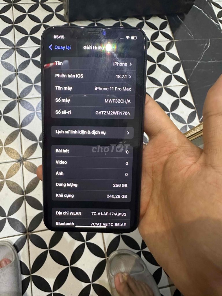 Apple iPhone 11 Pro Max 256GB Xám. Mua bán Điện thoại tại Quận Hải An Hải Phòng được đăng bởi Hoài nam hình 1