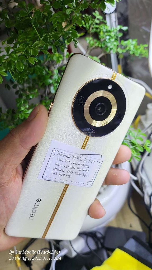 Realme 11 Pro 5G Gold r12+256 zin đẹp thanh lý 001