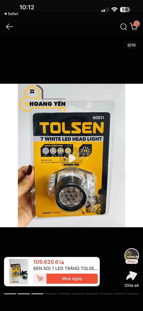 Dụng cụ sửa chữa TOLSEN Trắng ABS. Mua bán Đồ chuyên dụng, Giống nuôi trồng tại Quận Gò Vấp Tp Hồ Chí Minh được đăng bởi Duy Thắng hình 1