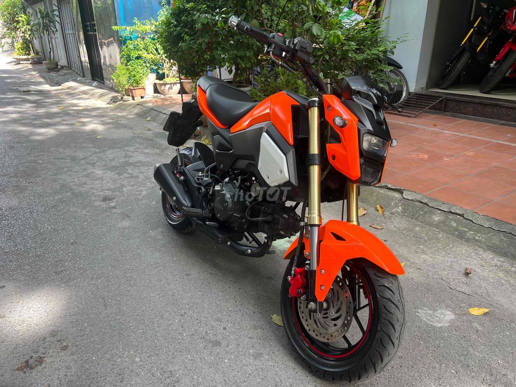 Xe Máy Anh Thao Msx 110cc màu cam hãng bảo nam