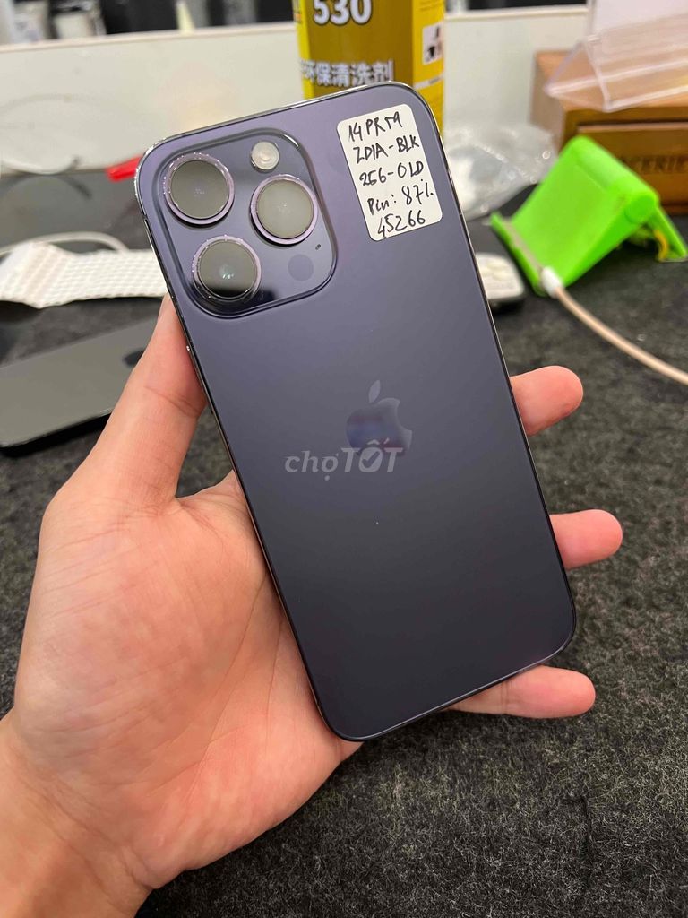 14 Promax 256Gb Quốc Tế ko face id