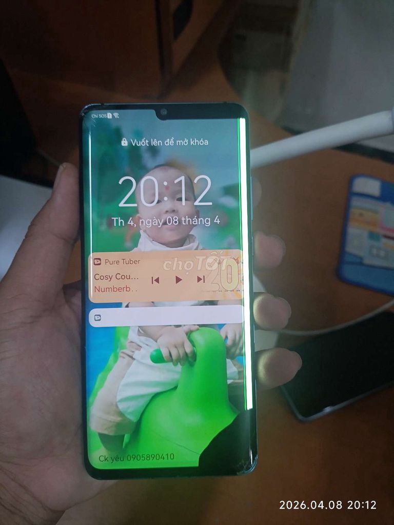 Huawei P30 Pro Xanh dương Đã sử dụng. Mua bán Điện thoại tại Quận Ngũ Hành Sơn Đà Nẵng được đăng bởi Thành phố buồn hình 1