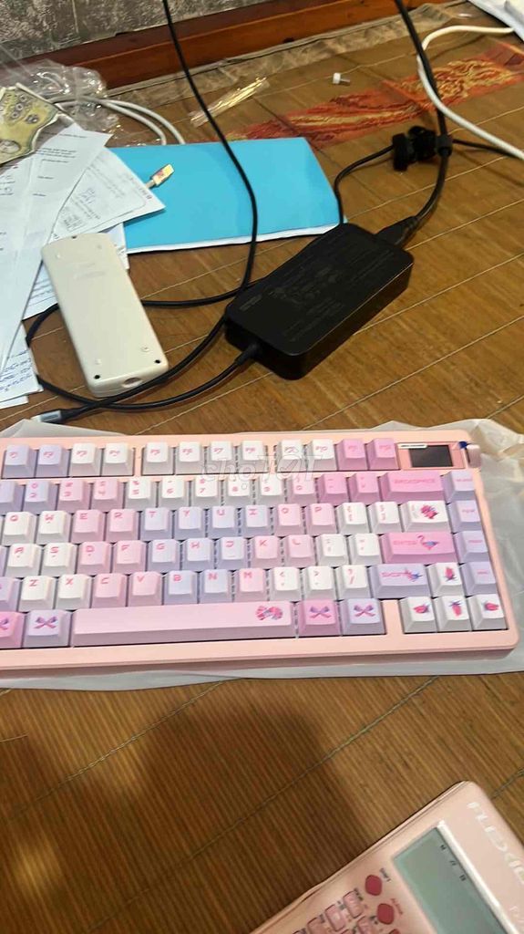 Bàn phím cơ Aula Nova 75 Max Hồng. Mua bán Phụ kiện (Màn hình, Chuột...) tại Huyện Sóc Sơn Hà Nội được đăng bởi Đk hình 1