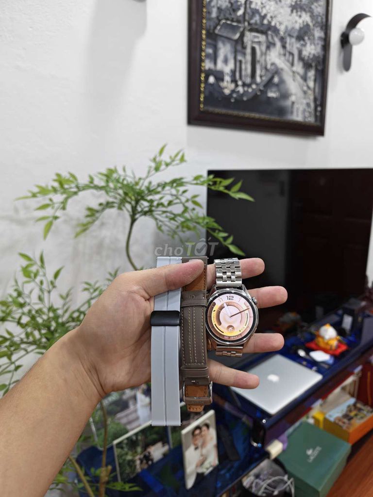 Huawei Watch GT6 Nâu Thép 46mm. Mua bán Thiết bị đeo thông minh tại Huyện Gia Lâm Hà Nội được đăng bởi Nhật Hải hình 1