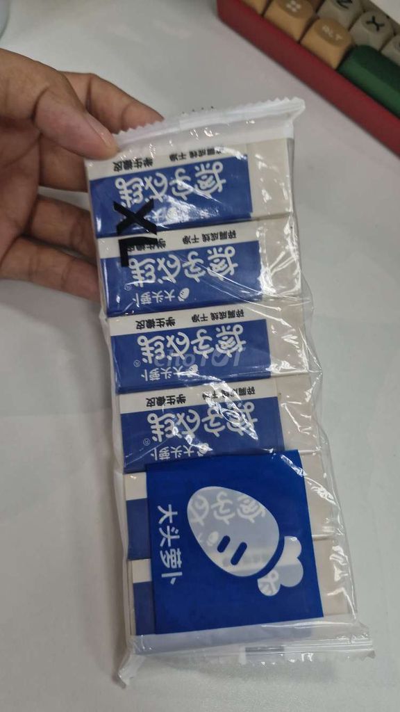 Gôm tẩy Đại Đầu DT-03. Mua bán Đồ dùng văn phòng tại Quận 7 Tp Hồ Chí Minh được đăng bởi Nhung Nguyen hình 1