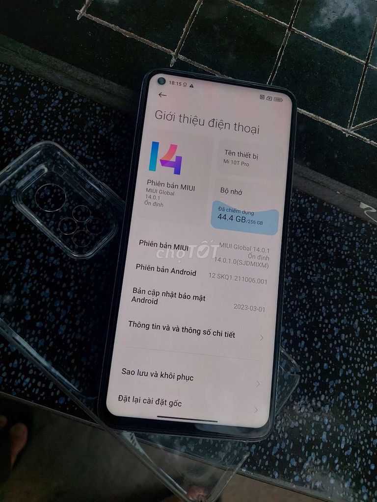 Xiaomi Mi 10T Pro 256GB Xanh. Mua bán Điện thoại tại Huyện Hóc Môn Tp Hồ Chí Minh được đăng bởi Game thủ hình 1