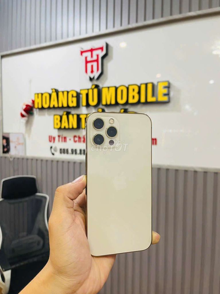 Apple iPhone 12 Pro Max 128GB Vàng 99%. Mua bán Điện thoại tại Quận Liên Chiểu Đà Nẵng được đăng bởi Hoàng Tú Mobile hình 1
