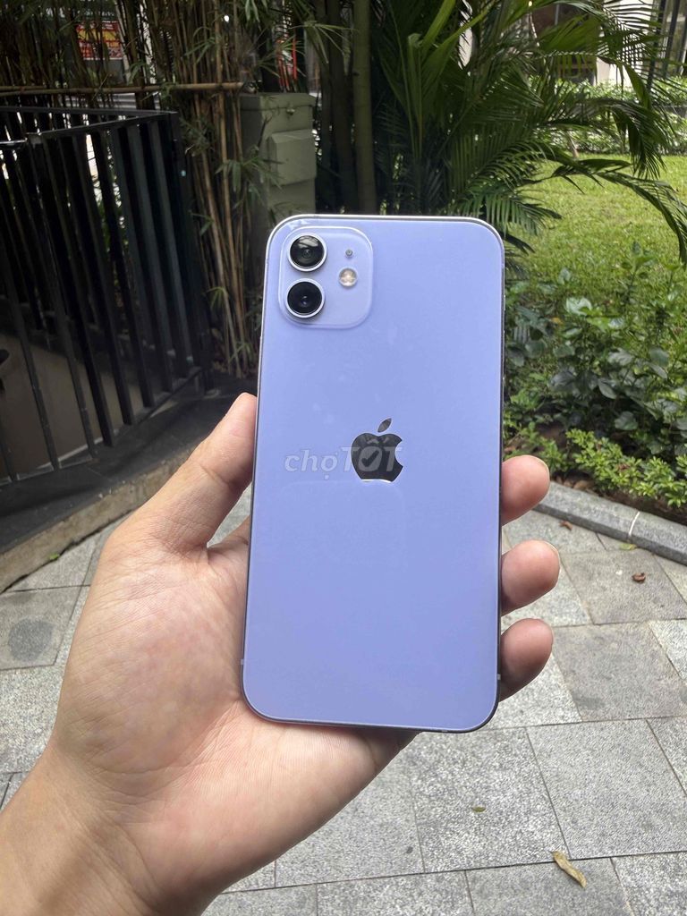 Apple iPhone 12 64GB Tím Đã sử dụng. Mua bán Điện thoại tại Huyện Gia Lâm Hà Nội được đăng bởi Kiet Vo hình 1