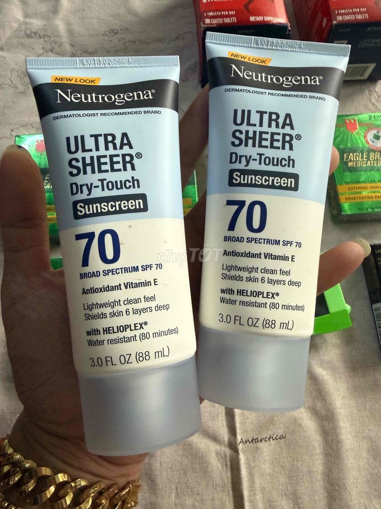 Kem chống nắng Neutrogena Ultra Sheer SPF 70. Mua bán Phụ kiện thời trang khác tại Quận Sơn Trà Đà Nẵng được đăng bởi Mr Bin Jewelry hình 1