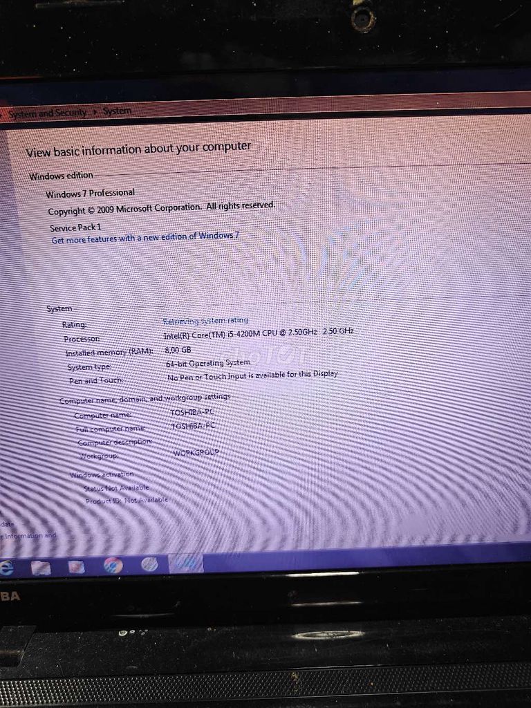 Laptop Toshiba i5-4200M 8GB/400GB Đen. Mua bán Laptop tại Quận Tân Phú Tp Hồ Chí Minh được đăng bởi huy  hình 1