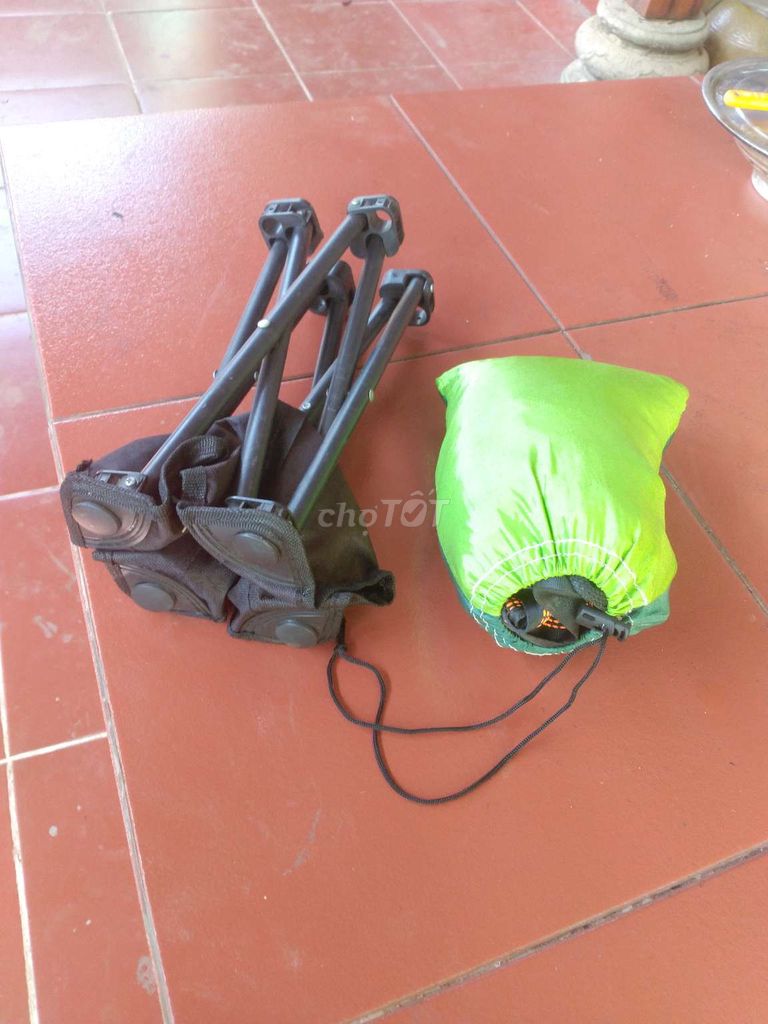 Ghế gấp + võng + dây đai mắc võng nhanh dã ngoại. Mua bán Đồ thể thao, Dã ngoại tại Huyện Cát Tiên Lâm Đồng được đăng bởi Phiếm Miên Bình hình 1