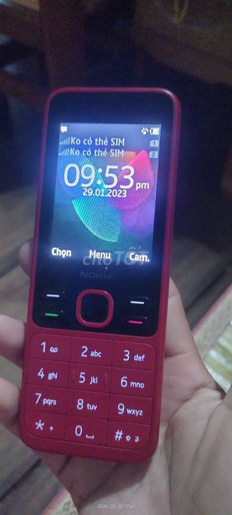 Nokia Điện thoại phổ thông Đỏ. Mua bán Điện thoại tại Huyện Chợ Mới An Giang được đăng bởi Phương  hình 1