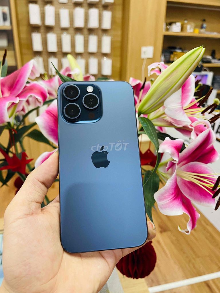 Apple iPhone 15 Pro Max 256GB Xanh. Mua bán Điện thoại tại Quận Liên Chiểu Đà Nẵng được đăng bởi Hoàng Tú Mobile hình 1