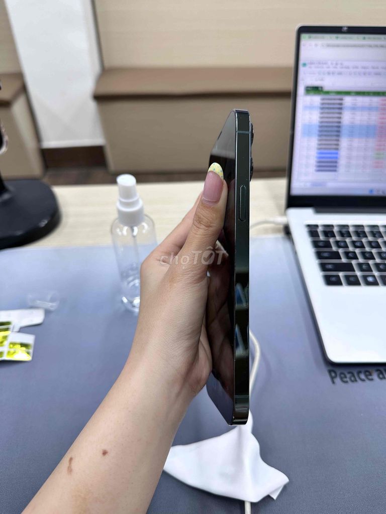 Apple iPhone 13 Pro Max 128GB Xanh. Mua bán Điện thoại tại Quận Bình Tân Tp Hồ Chí Minh được đăng bởi Lê Thị Lin Đa hình 1