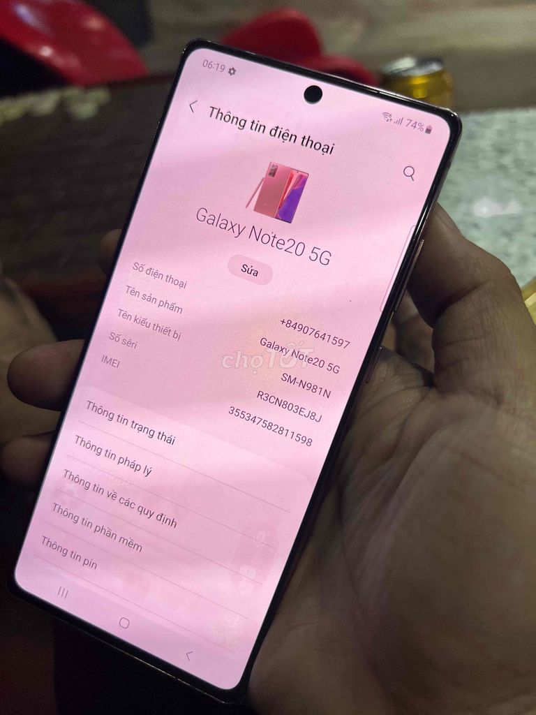 Samsung Galaxy Note 20 5G 256GB Đồng. Mua bán Điện thoại tại Quận Gò Vấp Tp Hồ Chí Minh được đăng bởi Lêphương88 hình 1