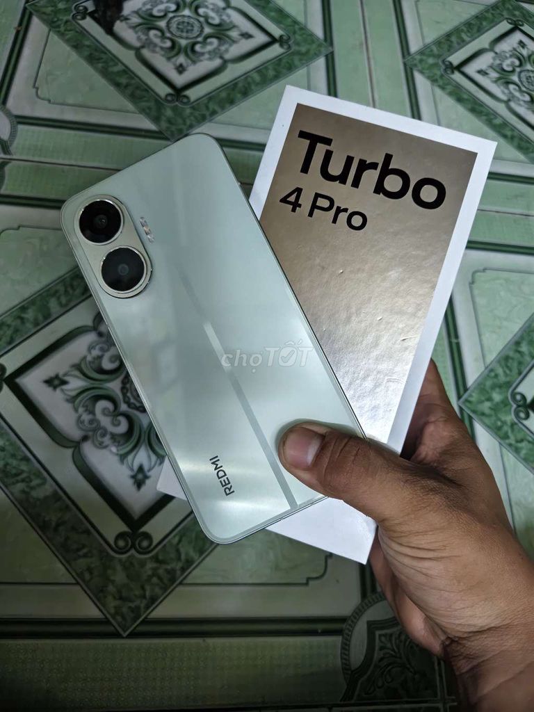 Xiaomi Redmi Turbo 4 Pro 12GB/256GB Xanh. Mua bán Điện thoại tại Quận 6 Tp Hồ Chí Minh được đăng bởi Akayr1997 hình 1