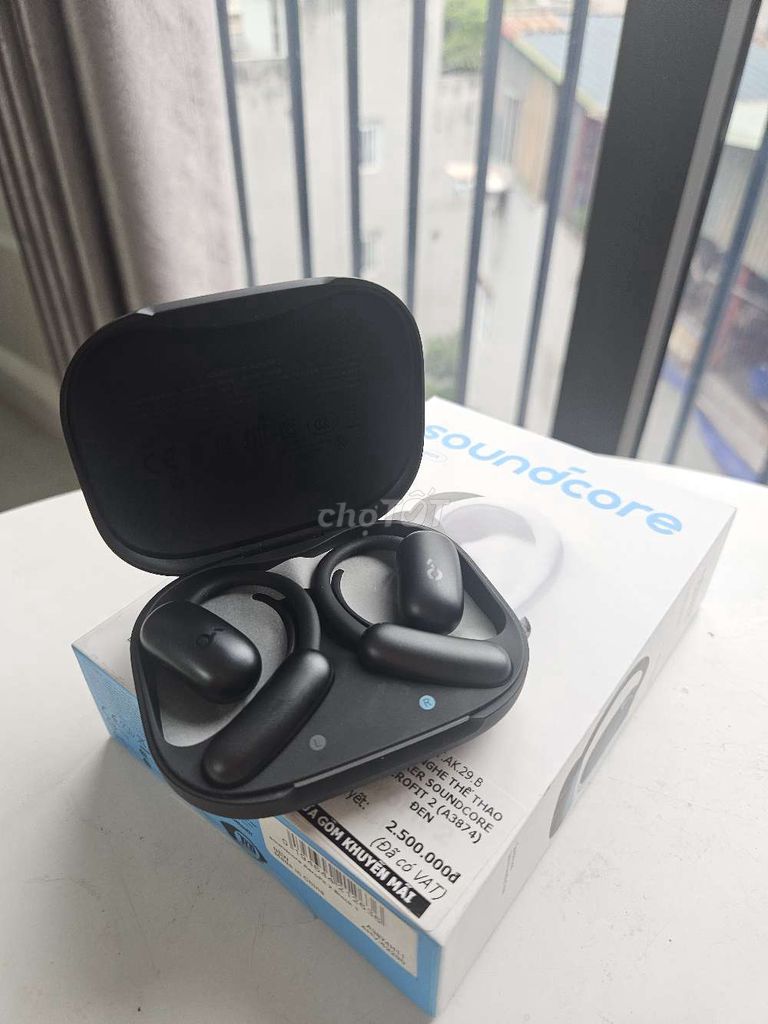 Tai nghe Anker Soundcore Aerofit 2 Đen. Mua bán Tivi, Âm thanh tại Quận Nam Từ Liêm Hà Nội được đăng bởi Dang Nguyen hình 1