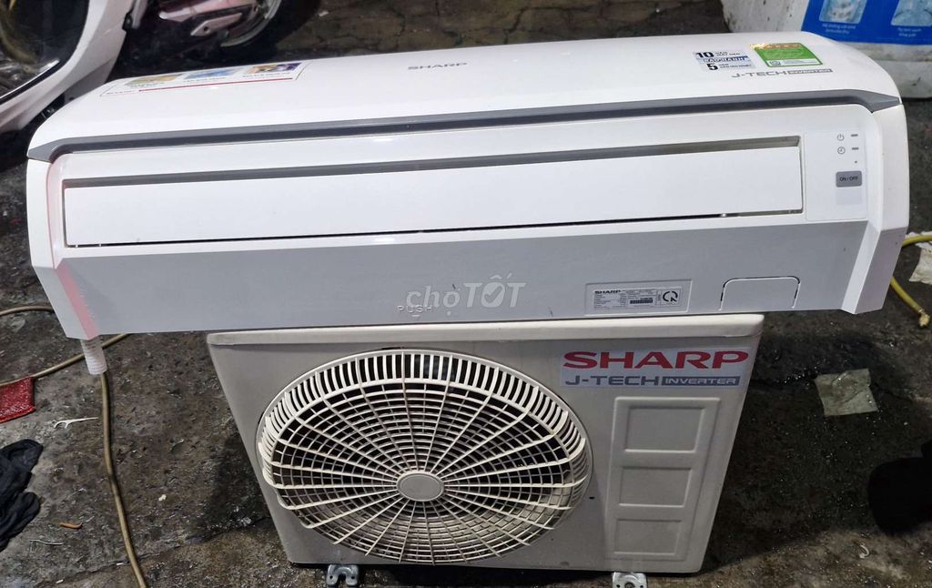 Máy lạnh sharp 1hp invete đời mới date2022 bao lắp