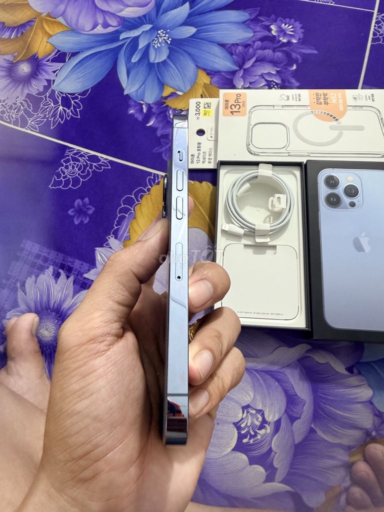 iPhone 13 Pro 128GB Xanh Hàn Quốc 99% zin ốc. Mua bán Điện thoại tại Quận Cái Răng Cần Thơ được đăng bởi Tuấn hình 1