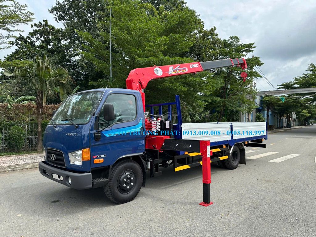 Bán Hyundai 6 Tấn Cẩu Unic 370 mới, có bán trả góp. Mua bán Xe tải, xe ben tại Quận 12 Tp Hồ Chí Minh được đăng bởi Mr Thành hình 1