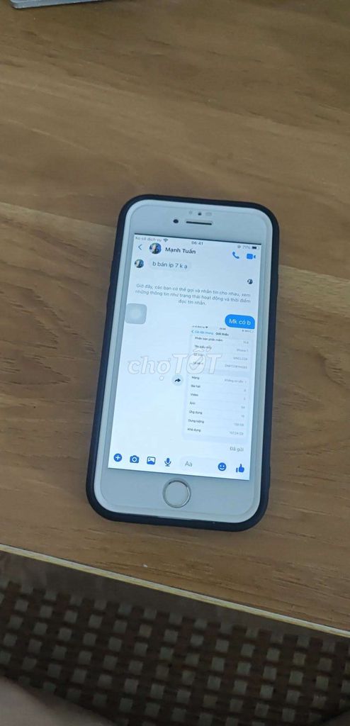 Apple iPhone 7 128GB Trắng. Mua bán Điện thoại tại Quận Nam Từ Liêm Hà Nội được đăng bởi Kết Quả Bóng Đá TN hình 1