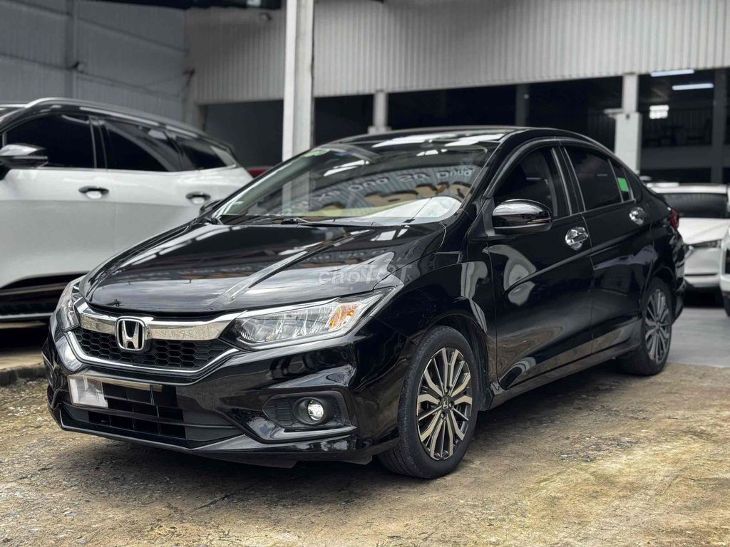Honda City TOP 2019 чёрный 93 000 км