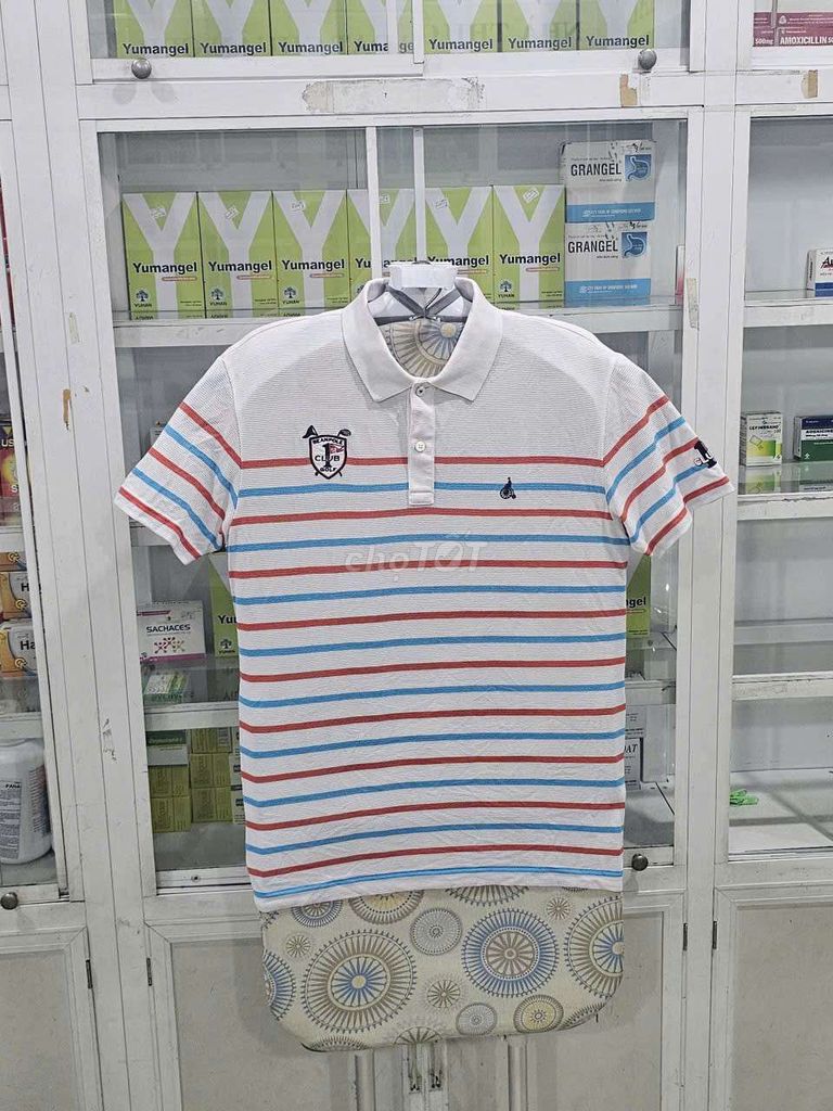 Áo thun thể thao nam Beanpole Golf Trắng. Mua bán Quần áo tại Thành phố Thủ Đức Tp Hồ Chí Minh được đăng bởi Shop khoa nguyễn si tuyển  hình 1