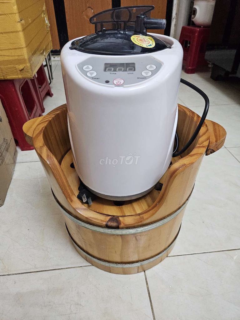 Máy xông hơi Gỗ, Nhựa Trắng, Nâu. Mua bán Thiết bị vệ sinh, nhà tắm tại Quận Hải Châu Đà Nẵng được đăng bởi Nguyễn Thái Anh hình 1