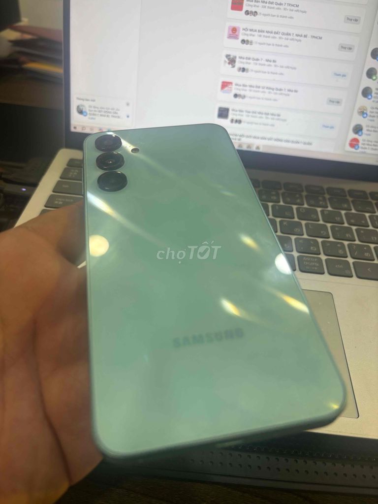 Samsung Galaxy A16 Xanh Lá Mới 256GB. Mua bán Điện thoại tại Huyện Nhà Bè Tp Hồ Chí Minh được đăng bởi hoàng phúc hình 1