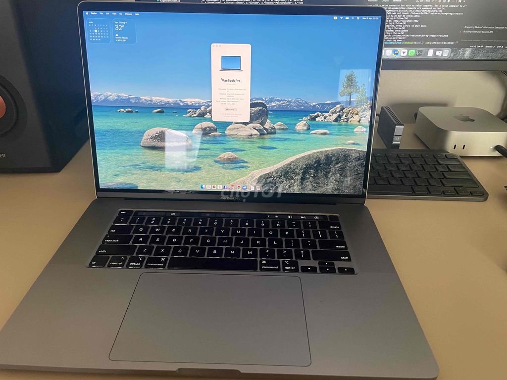 MacBook Pro 2019:  i7, RAM 16GB, SSD 512GB, 16’’. Mua bán Laptop tại Huyện Văn Giang Hưng Yên được đăng bởi Tùng hình 1