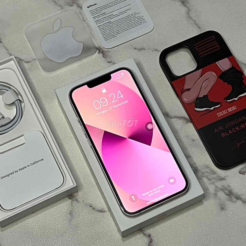 Iphone 13 thường 128 hồng mới mua BH 11th cần bán